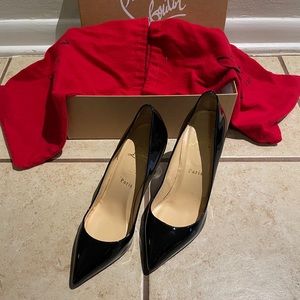 Black Patent Leather Christian Louboutins